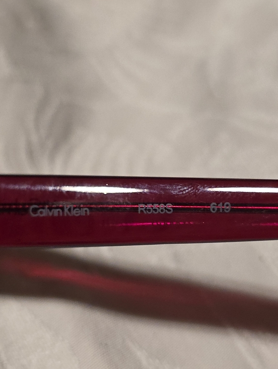 Calvin Klein Vintage Women\'s Oversized Pink Gradient Sunglasses